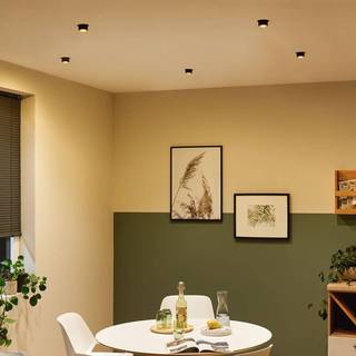 Paulmann Gil LED indbygget sort mat/guld