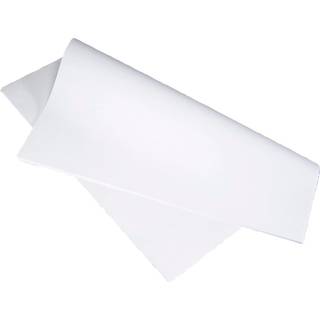 Stikdug af glat papir 55x70cm 90g hvid, 500 stk