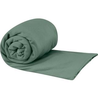 Hurtigtørrende håndklæde - Sea to Summit Pocket Towel - XL - Grøn