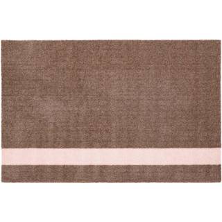 TICA Cph dørmåtte stripes sand/lyserød - 60x90 cm