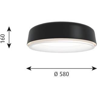 Louis Poulsen LP Grand Loftlampe Ø58 3000K & Dali Sort