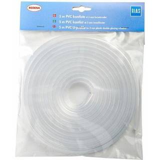 RIAS PVC kantliste til forsatsruder, 5 meter