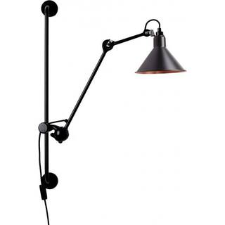 Lampe Gras - Væglampe - 210-C - Sort/Kobber - DCW éditions Paris
