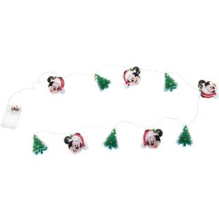 MICKEY - Christmas Lighted Garland - 10 LED - 30 cm