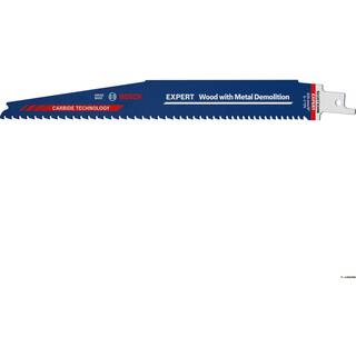 BOSCH Sæt af 3 EXPERT Bajonetsavsklinger Wood with Metal Demolition S1167XHM, 225 mm