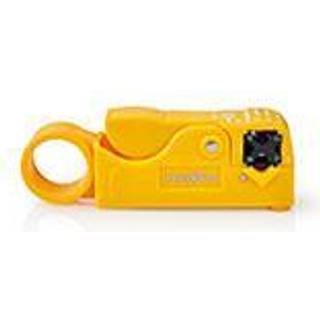 Nedis Kabelafisoleringstang | Stripping tang | PVC / Stål | Gul / Sort