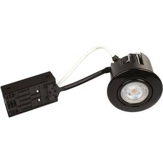 Scan Products Luna Quick Install Udendørs indbygningsspot GU10 5W 3000K IP44, Sort