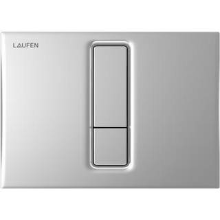 LAUFEN LIS AW101 betjeningsplade Duo - Krom