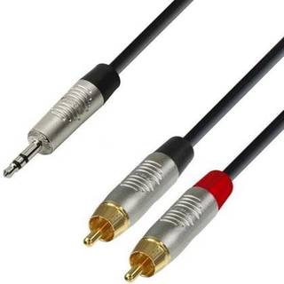 Y-splitkabel Minijack til Phono (3m)