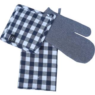 Recycled By Wille Sture Grillsæt t / Hvidt - Grillredskaber & Grilltilbehør Genanvendt Polyester Marin - 31209