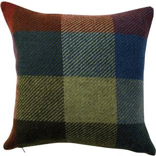 Klippan Yllefabrik Gotland pudebetræk 45x45 cm Multi-grøn