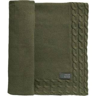 Vinter & Bloom Joy EKO Tæppe, Olive Green