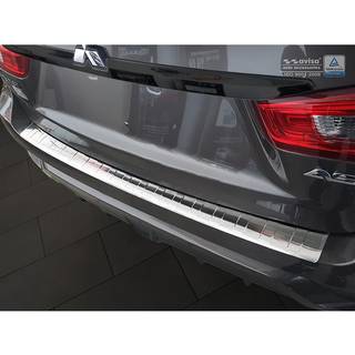 Læssekantbeskytter - Mitsubishi ASX 2017-2019 Rustfrit Stål - Børstet Stål - Hurtig levering