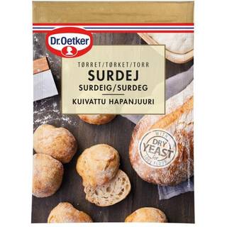 Tørret Surdej - 30g, Dr. Oetker
