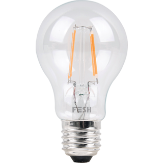 FESH Smart Home LED Pære - Kold/varm Deko E27 5,5w Klar Ø 60