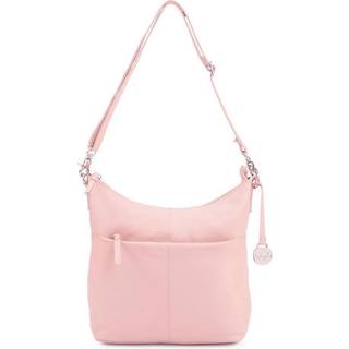 Style Malawi i smuk støvet rosa læder (kun to stk. på lager). Flot kombineret rygsæk, skulder- & crossbodytaske