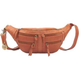 Style Honduras i flot cognac. Cool bumbag i kraftigt læder med masser af rum og lommer