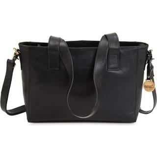 Style Leeds i sort (kun få stk. på lager). Smuk og klassisk shopper, hånd, skulder & crossovertaske i flot læder