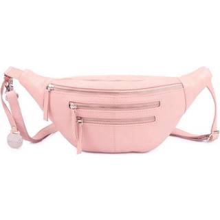 Style Cinta i smuk støvet rosa. Lækker kombineret bumbag / bæltetaske i flot læder