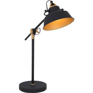 Nové bordlampe, justerbar, sort