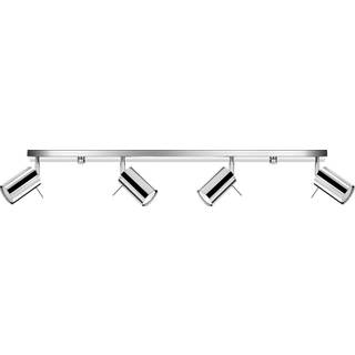 Loftslampe RING 4L krom