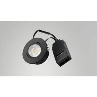 Diospot 30 V.2 6W 2700K 38° dæmpbar 32mm rund sort