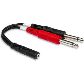 Hosa YMP-434 Stereo adapter cable mini TRSF to 2x TSF