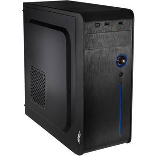 Akyga AK939BL - mid tower - ATX - Kabinet - Tower - Sort