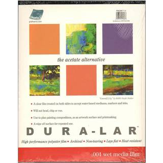Grafix Dura -Lar Wet Media 19 x 24 Pad på 12 - .004 Filmbelagt til at acceptere vandbaserede medier Perfekte til akvarelplanlægningssammensætning