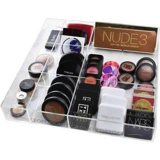 UNIQ Akryl Organizer til Makeup eller Smykker med 12 Rum