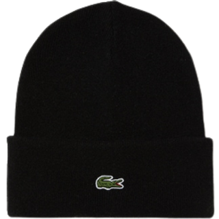 Lacoste Knitted Beanie Black