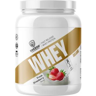 Swedish Supplements Whey Deluxe, 900 g (Fresh Strawberry)