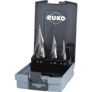 Etappebor RUKO 101026RO; 4-12/4-20/4-30 mm; 3 stk.