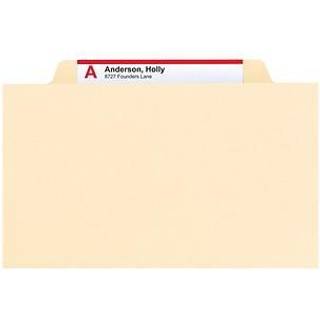 Smeadklassificeringsfilmappe 2 Divider 2 """" Udvidelse 2/5-sk?ret fane bogstavst?rrelse Manila 10 pr. Boks (14000)