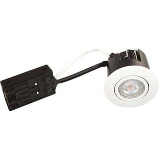 Scan Products Luna Quick install 230V Dæmpbar Flimmerfri GU10 5W 3000K 425lm IP44 SS316 Hvid Rund.