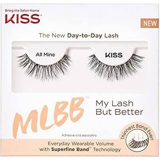 Kiss My Lash, men bedre falske øjenvipper Alle mine '10 mm inkluderer 1 par vipper Kontaktlinse Venlig let at anvende genanvendelige strimmel vip
