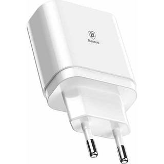 Baseus Compact hurtig oplader (20 W), Hvid