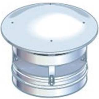 Metalbestos Multi50 150mm skorstens-hætte, SORT