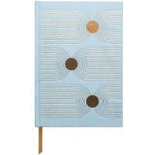 Designworks Ink Hard Cover Blue Suede Journal - Notesbog