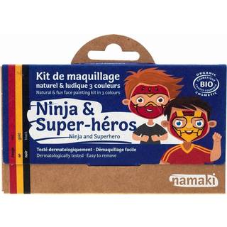 Namaki Ninja og Superhero ansigtsmaling - 3 øko farver