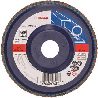 BOSCH Rondelslibeskive X551, Expert til metal D= 125 mm; G= 120, lige