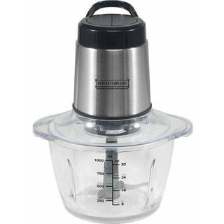 Chopper With Glass Bowl - 1 Liter - 2 Speeds - 300W - Royalty Line