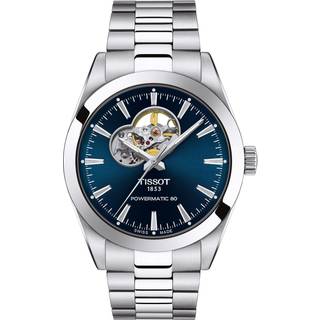 Tissot T1274071104101 Herrenuhr Gentleman Powermatic-80 Open Heart 40mm 10ATM