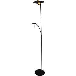 Zenith LED-gulvlampe, læselampe, CCT, metal, sort