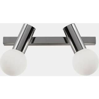LEDS-C4 Mist væglampe badeværelse, 2 lysk., sort