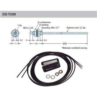 Fiber s/m m4 760mm e32-tc200 2m 182801