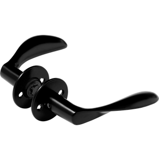 Arne Jacobsen Dørhåndtag - AJ97 dørgreb, sort (PVD sort), lille model • d line