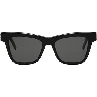 SAINT LAURENT Kvinde SL M106 005 Solbriller Sort Grå Cat Eye