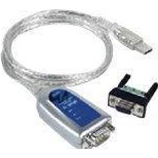 Moxa Uport 1150 Seriel Adapter Usb Type-a Db-9 Sølv