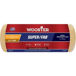 Wooster Brush R243-9 Super/Fab Roller Cover 1-1/4-tommer NAP 9-tommer